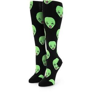 Rip N Dip Alien Knee High Socks